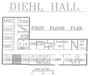 Diehl 1st floor plan